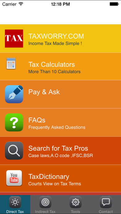 India tax and finance calculators with act & rules screenshot 4