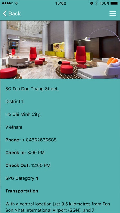 Le Meridien Saigon screenshot 2