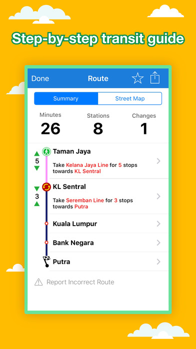 Kuala Lumpur Transport Map - MTR Map & Routes screenshot 3