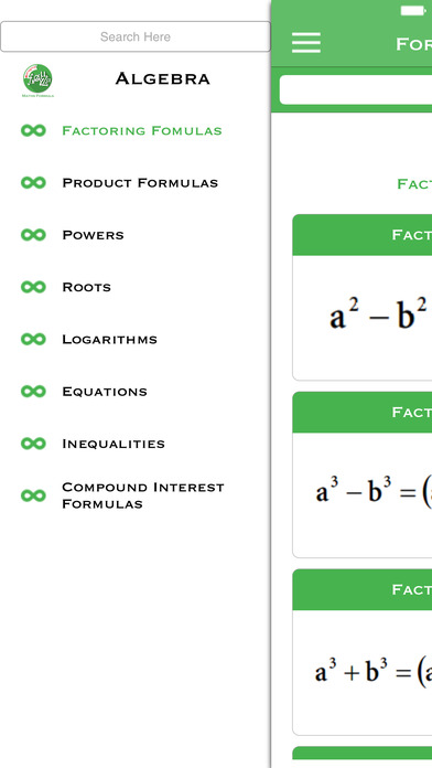 Formula Finder screenshot 4