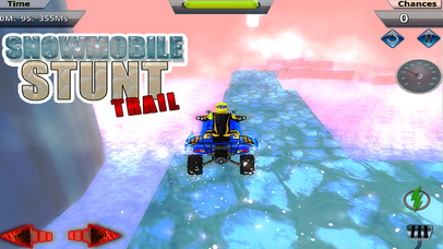 SnowMobile Stunt Trails - Snow Mobile Stunt Games screenshot 4