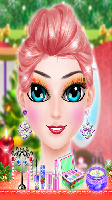 Christmas Fashion Girl Makeover: Fashion Doll Game screenshot 4