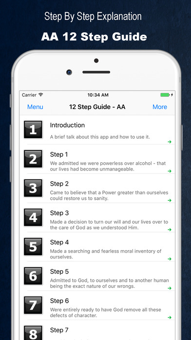 12 Steps Guide screenshot 3