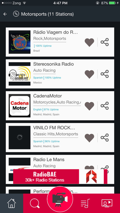Motorsports Radio screenshot 2