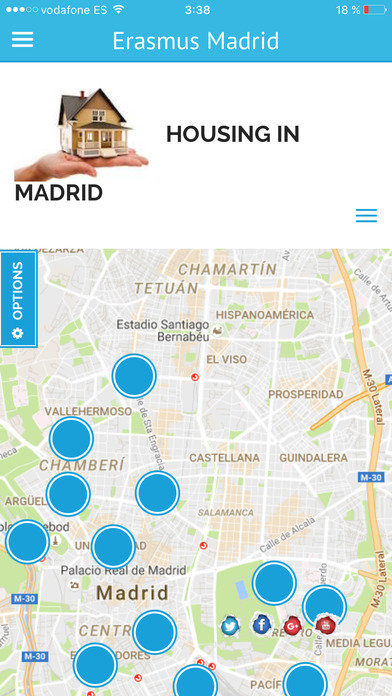 Erasmus Madrid screenshot 2