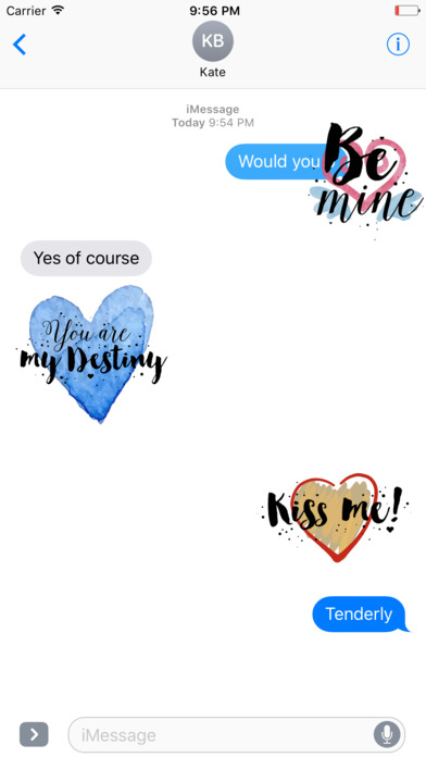 Animated Love Quotes Stickers screenshot 4