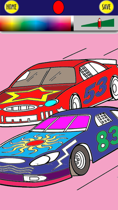 Speed Car Coloring Book for Adults screenshot 2