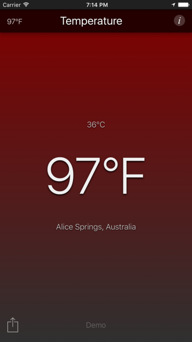 Temperature App screenshot 4