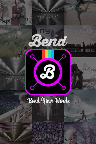 Bend-typography & photo editor screenshot 2