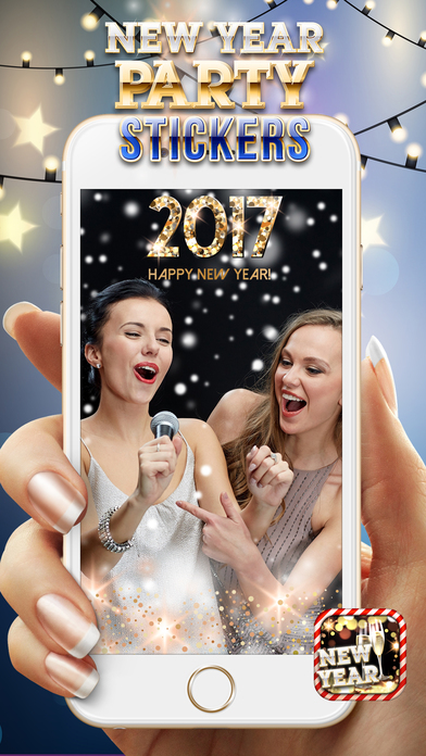 New Year Party Stickers! screenshot 4