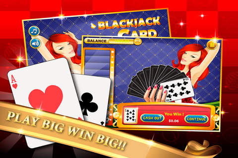 Blackjack Card Battle : Win Progressive Chips And Best Vegas Bonus Jackpots screenshot 2
