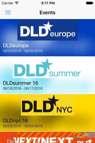 DLD Conferences screenshot 4