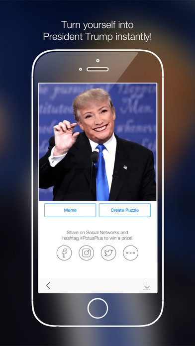 POTUS+ - Turn yourself into President Trump screenshot 2