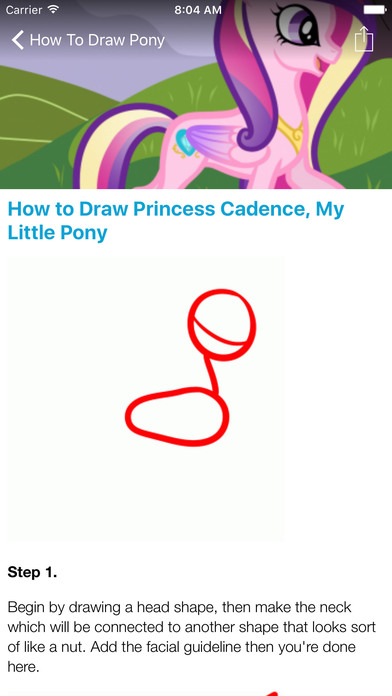 How To Draw Pony - 100% FREE screenshot 2