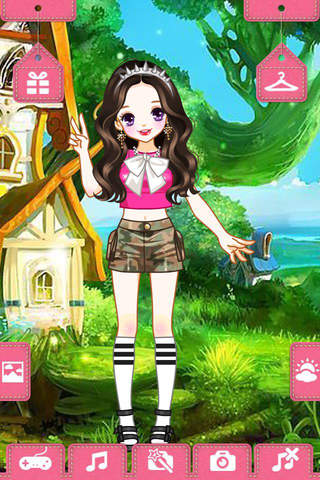 时尚小公主 - 装扮，女生小游戏免费 screenshot 2