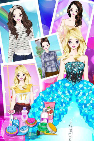 Fashionable Prom Dresses – Fashion Princess Dream Beauty Salon Game screenshot 3