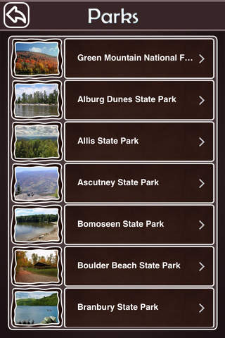 Vermont State & National Parks screenshot 3