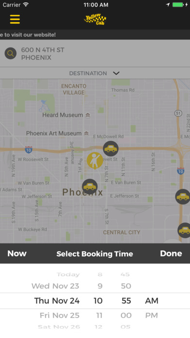 Yellow Cab AZ screenshot 2