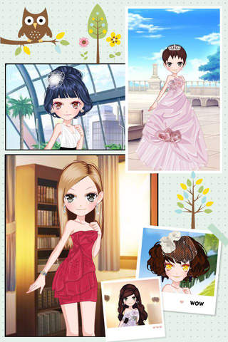 优雅公主裙 - 女孩最爱，明星范，免费小游戏 screenshot 4