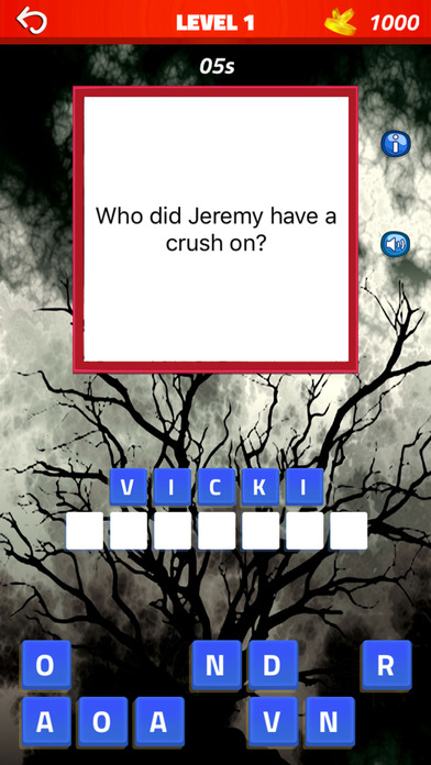 Trivia Book Question Game For The Vampire Diaries screenshot 2