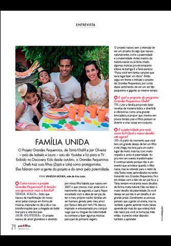 Revista Pais & Filhos screenshot 4