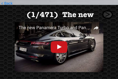 Porsche Panamera Premium Photos and Videos screenshot 4