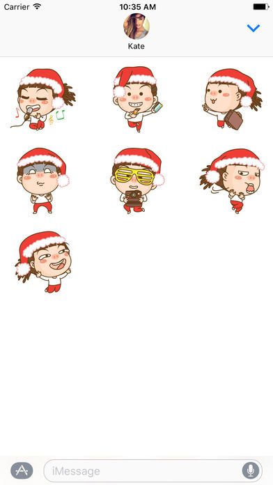 Xmas Of Tomboy - Christmas Holidays Stickers screenshot 3