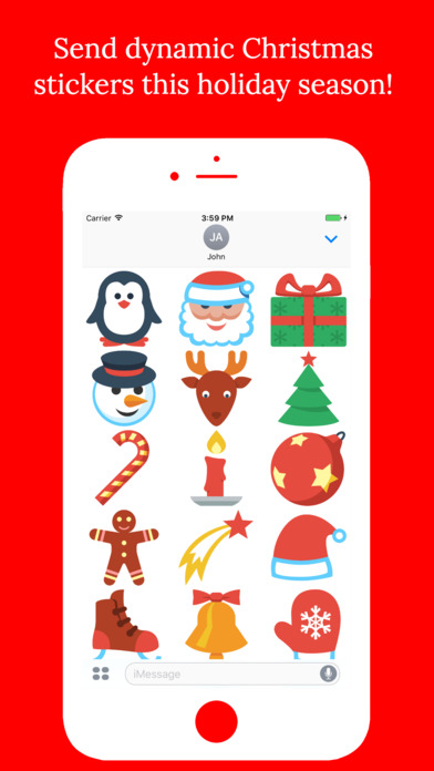 Super Santa - Christmas Stickers for iMessage screenshot 3
