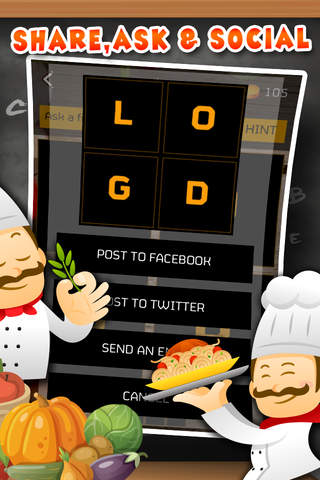 Words Link : Food and Drinks Search Puzzles Games Pro with Friends screenshot 3