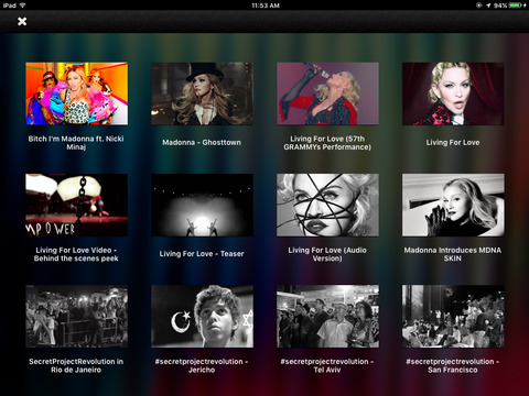 Скриншот из Madonna