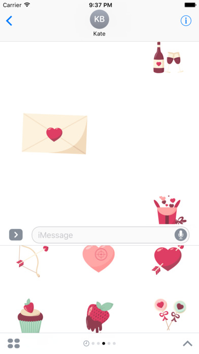 Animated Love Stickers screenshot 3