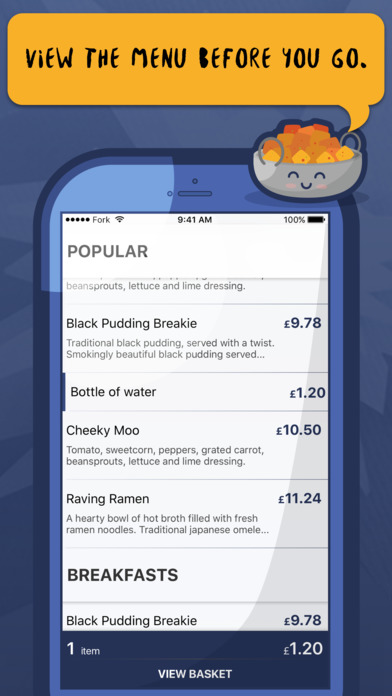 Order with Fork • Eating out made simple screenshot 3