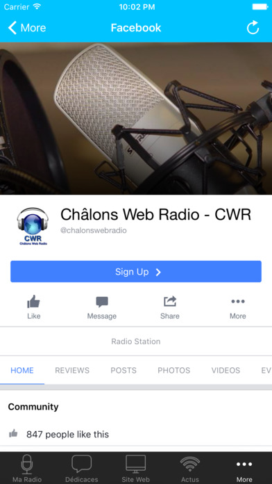 Châlons Web Radio screenshot 2