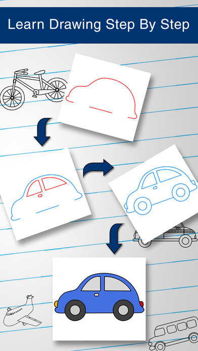 How to Draw Vehicle Drawing screenshot 4