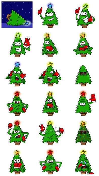 Christmas Tree Sticker screenshot 2