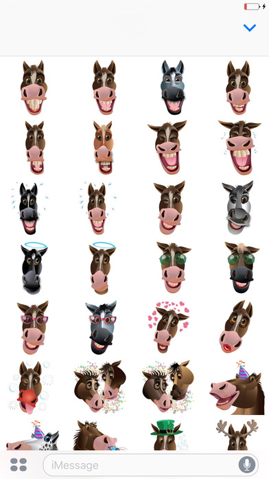The Horse Stickers screenshot 2