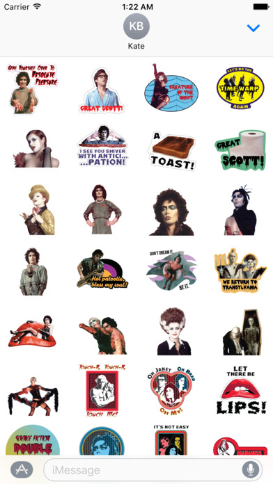 The Rocky Horror Picture Show Stickers screenshot 2