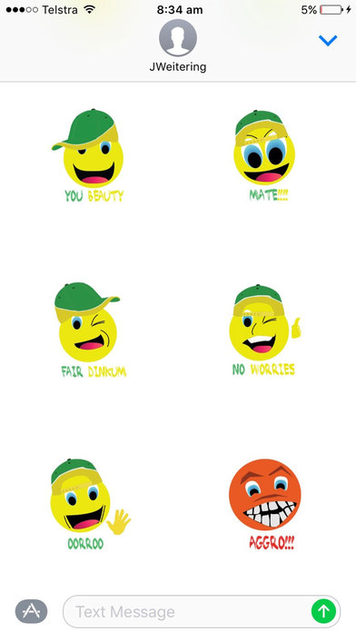 Aussie Slang Stickers screenshot 2