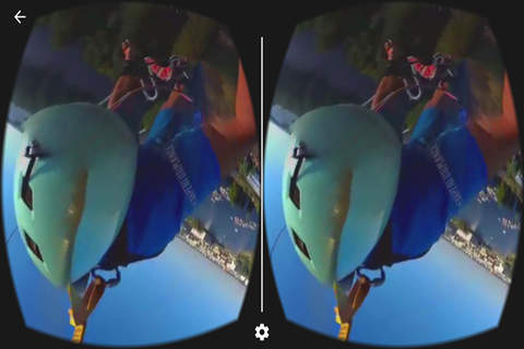 Sidewinder Rollercoaster VR 360 screenshot 3