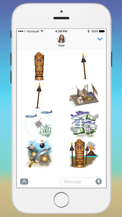 Island Adventure Gear Stickers screenshot 2