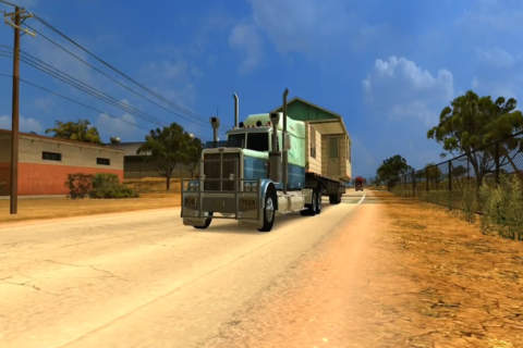 Truck Simulator: Lorry Driver Sim 2016 screenshot 2