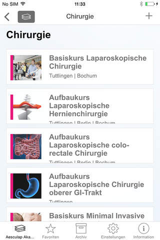 Aesculap Akademie screenshot 2