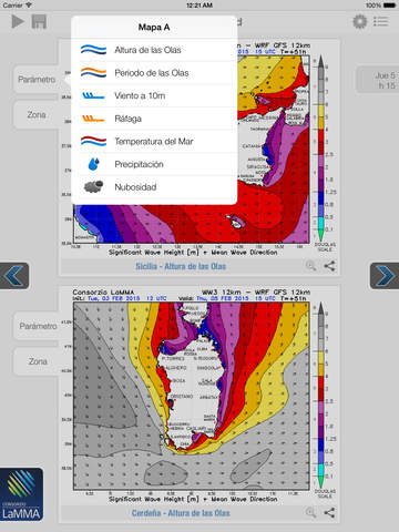 Wind and Sea Med for iPad screenshot 3