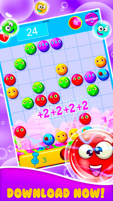 Bubble Match 4 Puzzle - Bubble Blast screenshot 2
