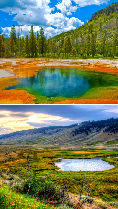 Yellowstone National Park, Beautiful Wallpapers screenshot 3