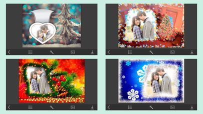 Holiday Christmas Frame - Picture art screenshot 4