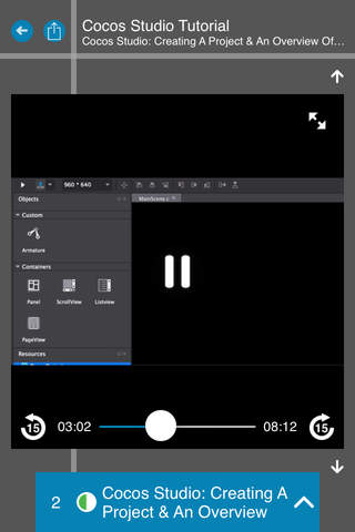 Easy To Use Cocos Studio Tutorial Edition screenshot 2