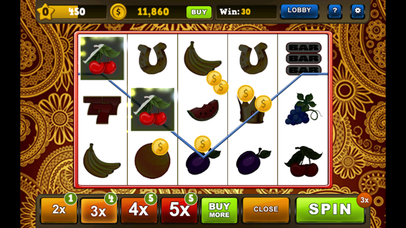 Golden Jackpot - Casino Slot Machine Simulation screenshot 3