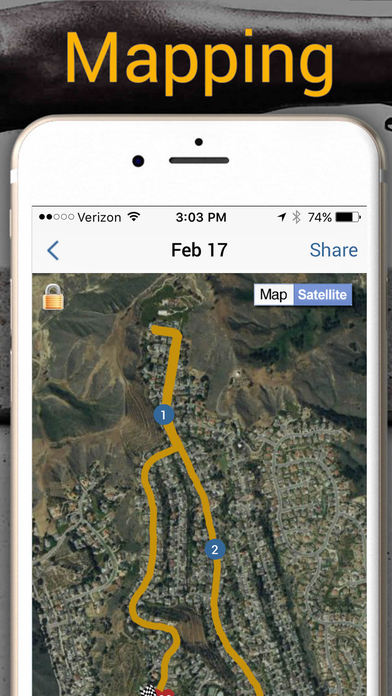 iWalker Tracker + Heart Rate screenshot 4