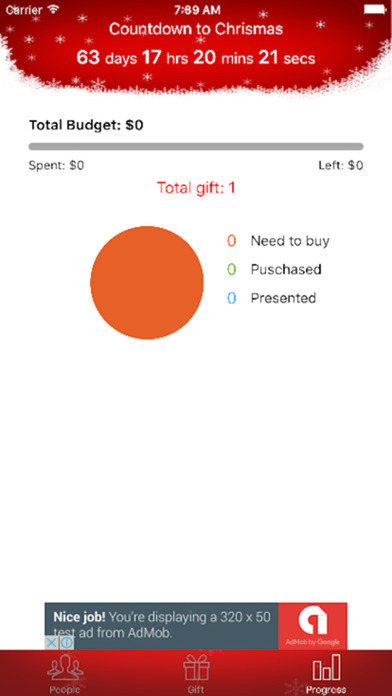The Holiday Shopping for Christmas Gift List screenshot 2